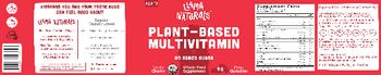 Llama Naturals Plant-Based Multivitamin Truly Cherry - whole food supplement