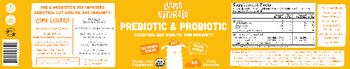 Llama Naturals Prebiotic & Probiotic Kids Peach Mango - whole food supplement