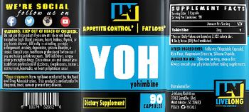 LN LiveLong Nutrition Yoh - supplement