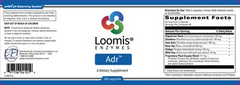 Loomis Enzymes Adr - supplement