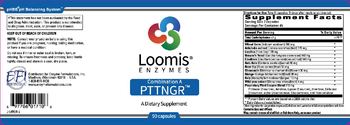 Loomis Enzymes Combination A PTTNGR - supplement