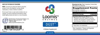 Loomis Enzymes DGST - supplement