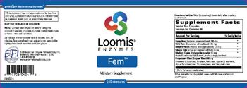 Loomis Enzymes Fem - supplement