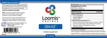 Loomis Enzymes GM-H3 - supplement