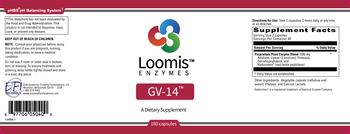 Loomis Enzymes GV-14 - supplement