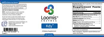 Loomis Enzymes Kdy - supplement