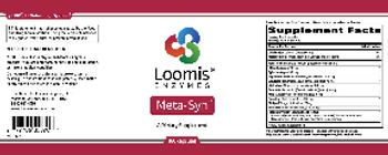 Loomis Enzymes Meta-Syn - supplement