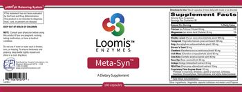 Loomis Enzymes Meta-Syn - supplement