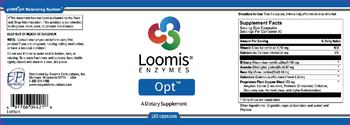 Loomis Enzymes Opt - supplement