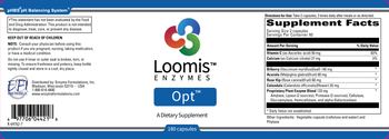 Loomis Enzymes Opt - supplement