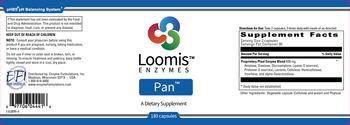 Loomis Enzymes Pan - supplement