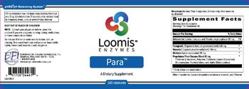 Loomis Enzymes Para - supplement