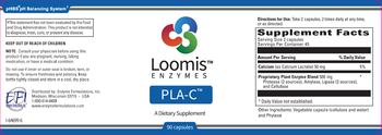 Loomis Enzymes PLA-C - supplement