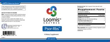 Loomis Enzymes Psor-Rbs - supplement