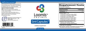 Loomis Enzymes Sml Capsules - supplement