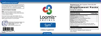 Loomis Enzymes Sym - supplement