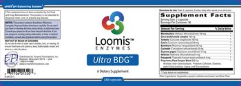 Loomis Enzymes Ultra BDG - supplement