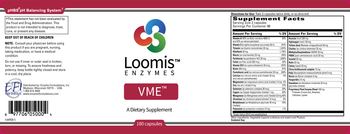 Loomis Enzymes VME - supplement