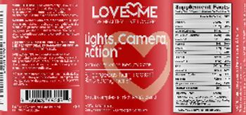 Love Me Lights, Camera, Action - supplement