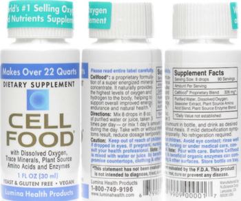 Lumina Health Products CellFood - supplement