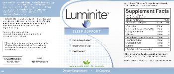 Luminite Luminite Sleep Support - supplement
