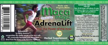 Maca Magic AdrenaLift - herbal supplement