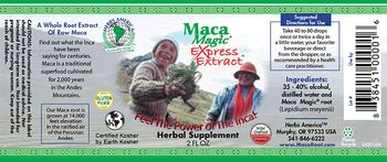 Maca Magic Express Extract - herbal supplement