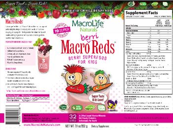 MacroLife Naturals Macro Berri Reds - supplement