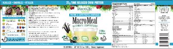 MacroLife Naturals MacroMeal Vanilla - supplement