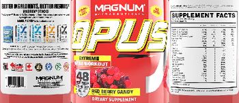 Magnum Nutraceuticals Opus Red Berry Candy - supplement