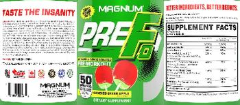 Magnum Nutraceuticals PreFo Candied Green Apple - supplement