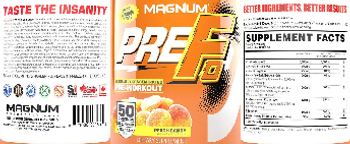 Magnum Nutraceuticals PreFo Peach Candy - supplement