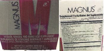 Magnus Vitamin, Mineral and Amino Acid Supplement - 