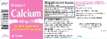 Major Calcium 600 mg + D3 - calcium supplement with 400 iu of vitamin d3