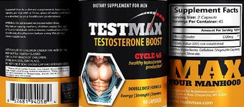 Malemax Testmax Testosterone Boost - supplement for men