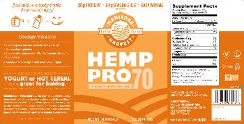 Manitoba Harvest Hemp Pro Original - plant based protein supplement