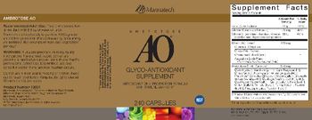 Mannatech Ambrotose AO - glycoantioxidantsupplement