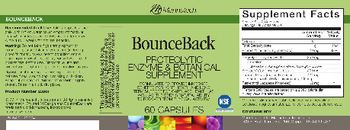 Mannatech BounceBack - proteolyticenzyme botanicalsupplement