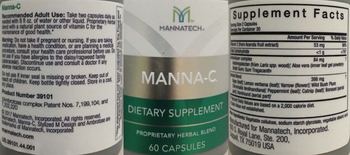 Mannatech Manna-C - supplement