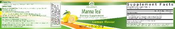 Mannatech Manna Tea Lemon Flavor - supplement