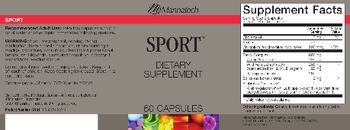 Mannatech Sport - supplement