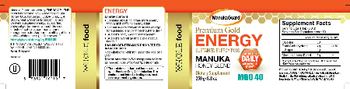 ManukaGuard Premium Gold Energy Manuka Honey Blend - supplement