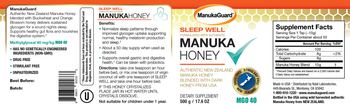 ManukaGuard Sleep Well - supplement