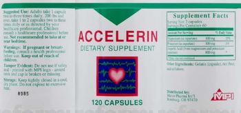 Marco Pharma Int'l Accelerin - supplement