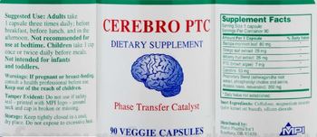 Marco Pharma Int'l Cerebro PTC - supplement