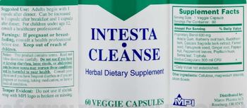 Marco Pharma Int'l Intesta Cleanse - herbal supplement