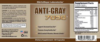 MaritzMayer Laboratories Anti-Gray 7050 - supplement