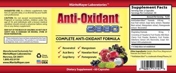 MaritzMayer Laboratories Anti-Oxidant 2880 - supplement