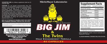 MaritzMayer Laboratories Big Jim & The Twins - supplement