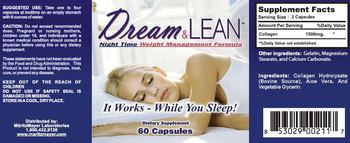 MaritzMayer Laboratories Dream & Lean - supplement